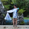 Tarrafa Rede Pesca Disco Chinesa Pescaria Malha Peixe Mar Tilapia Lambari Robalo Tainha - 8