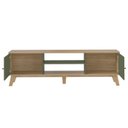 Ver imagem 6 de Rack Bancada para Tv 75 Pol 180 Cm 4534 Carvalho Menta Arly