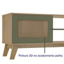 Ver imagem 4 de Rack Bancada para Tv 75 Pol 180 Cm 4534 Carvalho Menta Arly