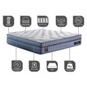 Ver imagem 3 de Colchão King CAMA INBOX Super Molas Ensacadas Euro Pillow 193x203x40 Cama inBox Supreme Confort Gel Living