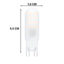 Ver imagem 2 de Lâmpada LED G9 Bipino 4W 3000k Luz Branca Quente 127V Stella 325LM IRC80 STH8141/30 ST2889