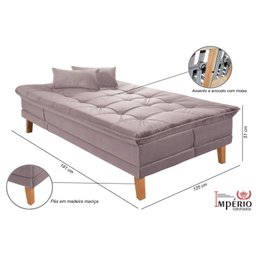 Sofá Cama Berlim Plus  - 4
