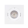 Spot LED Quadrado Direcionável 5W - 4000K - 3