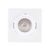 Spot LED Quadrado Direcionável 5W - 4000K - 6