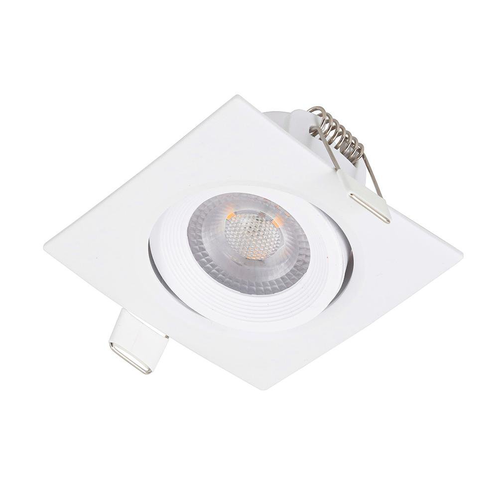 Spot LED Quadrado Direcionável 5W - 4000K - 5