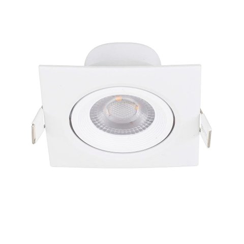Spot LED Quadrado Direcionável 5W - 4000K
