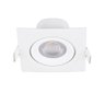 Spot LED Quadrado Direcionável 5W - 4000K - 1