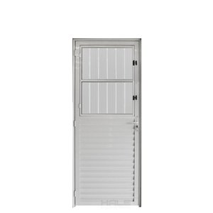 Porta Postigo Aluminio Branco 2.10 X 0.80 Lado Esquerdo - Hale