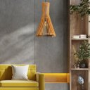 Ver imagem 3 de Luminária Teto tipo Pendente TURIN MDF - Completa