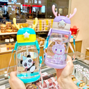 Ver imagem 7 de Garrafa Squeze Alce Infantil Bpa Free Enfeites Adesivo 600ml:verde
