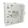 Caixas Brancas 100% Mdf (17x17x07) Merry Christimas - 3