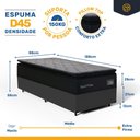 Ver imagem 3 de Cama Box com Colchão de Espuma D45 Pillow Top Suport Prime Solteiro 88cm