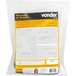 Abafador de Ruídos Tipo Concha para Capacete 12 Db Vonder Plus - 5