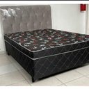 Ver imagem 1 de Cama Box Casal Conjugada Ortopédico (5cm) Colchão Dos Sonhos