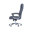 Ver imagem 6 de Cadeira Escritório Couro Presidente Molas Ensacadas Nr17 Califórnia Fratini Preta