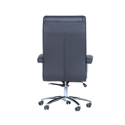 Cadeira de Escritório Ergonômica Giratória Couro Presidente Molas Califórnia Fratini - 6