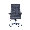 Ver imagem 5 de Cadeira Escritório Couro Presidente Molas Ensacadas Nr17 Califórnia Fratini Preta