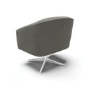 Ver imagem 7 de Cadeira Sala de Jantar Giratória Base Cromada Stella Suede D03 - D’Rossi