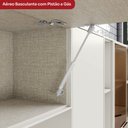 Ver imagem 7 de Cozinha Completa Fineze 10 Portas 10 Gavetas 100% MDF com Vidro Reflecta Areia Hp - Henn