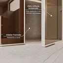 Ver mais imagens de Cozinha Completa Fineze 10 Portas 10 Gavetas 100% MDF com Vidro Reflecta Areia Hp - Henn
