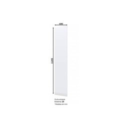 Módulo Cozinha Henn Americana Tampo Lateral 49cm Branco - 3