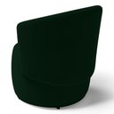 Ver mais imagens de Kit 02 Poltronas Decorativas Aisha Orgânica Veludo Verde Escuro - Desk Design