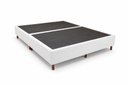 Ver imagem 1 de Box Ecopedic Corino Branco Bi Partido Queen 99x158x26 Ecopremium