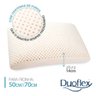 Travesseiro Natural Látex em Algodão 50x70cm Branco Duoflex - 3