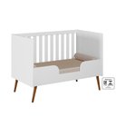 Ver imagem 2 de Berço Americano Mini Cama Retrô Aurora P14 Branco - Mpozenato