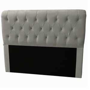 Cabeceira Casal Cama Box Estofada Elisa 140 Cm Veludo
