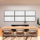 Ver imagem 2 de Painel Acústico Absorvedor Decorativo 120x60 Soft Friso Crepe Maestra Acústica:preto/branco