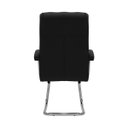 Ver imagem 4 de Cadeira de Escritório Fixa Munique Confort Ergonômica Preta