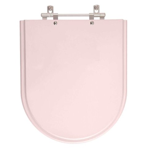 Assento Sanitário Valentina Rose (rosa) para Vaso Hervy