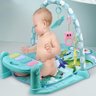 Tapete de Atividades para Bebê, Ginásio Infantil com Piano Musical, Mobile Interativo, Portátil e Mu - 2