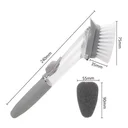 Ver imagem 5 de Escova + Esponja para Lavar Louça com Dispenser (2 em 1 )