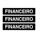 Ver imagem 1 de Combo 10 Placas de Sinalização Financeiro 30x7 Acesso - A-407 F9e