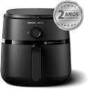 Ver imagem 2 de Fritadeira Airfryer Série 1000 Xl, Philips Walita, 6,2 Litros, Tecnologia Rapidair, Preta, 2 Anos de