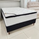 Ver imagem 2 de Colchão Casal Molas Ensacadas Miami + Base 138x188x71