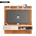 Ver mais imagens de Painel para TV'S até 65 Polegadas Moon Marrom Caemmun