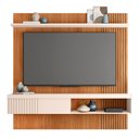 Ver imagem 4 de Painel para TV'S até 65 Polegadas Moon Marrom Caemmun