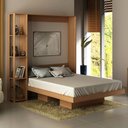Ver imagem 2 de Cama Articulada Casal para Colchão 138 x 188cm Multimóveis VCR35034 Amêndoa