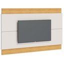 Ver imagem 5 de Rack Bancada 3 Gavetas com Nicho e Painel para Tv Classic 2.2 Off White Nature - Imcal