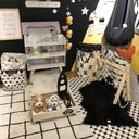 Ver imagem 2 de PORTA BRINQUEDO DE MADEIRA COM RODAS E CABO PRA PUXAR_672494