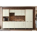 Ver imagem 4 de Armário Aéreo Cozinha Modulado Lótus J751 c/ 1 Porta Basculante Freijó/Off White - Kappesberg