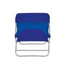Ver imagem 4 de Cadeira Espreguiçadeira Textilene Azul Marinho Mor