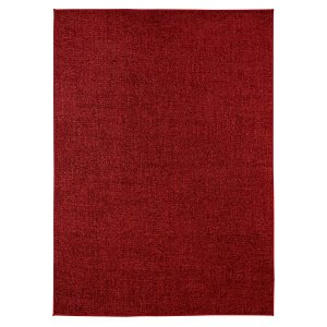 Tapete Sala Antiderrapante Linen 06 Vermelho 2,00x2,50m