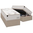 Ver imagem 2 de Cama Box Baú Crc Solt +Colchão Molas Super Pocket Boutique Ortobom 88