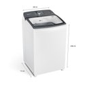 Ver imagem 7 de Máquina de Lavar Brastemp 14Kg Branca com Ciclo Tira Manchas Advanced e Smart Sensor - BWK14BB 220v