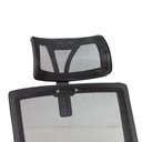 Ver imagem 6 de Kit 2 Cadeiras de Escritório Giratória Executiva Pro com Regulagem de Altura - Preto