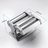 Máquina de Macarrão Inox 3 Tipos de Massa Lasanha Ajustável - 9